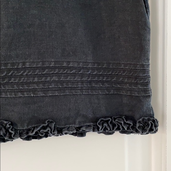 Vintage GAP black linen skirt - Picture 2 of 4